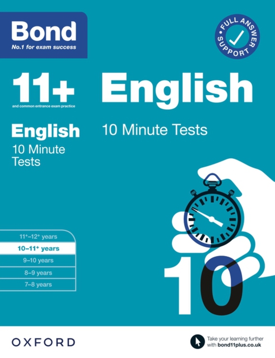 Bond 11+: Bond 11+ 10 Minute Tests English 10-11 years: Ready for the 2024 exam (e-bog) af Lindsay, Sarah