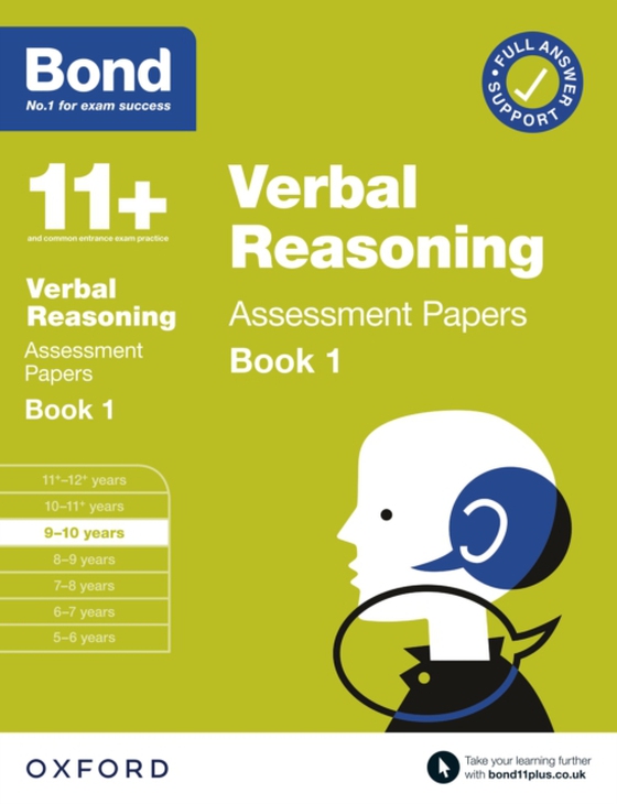 Bond 11+: Verbal Reasoning Assessment Papers Book 1 9-10 Years (e-bog) af Down, Frances