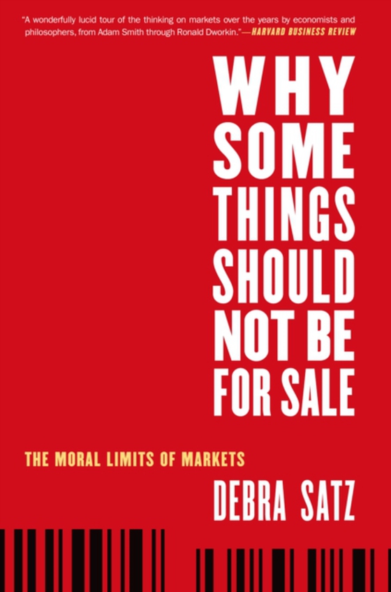 Why Some Things Should Not Be for Sale