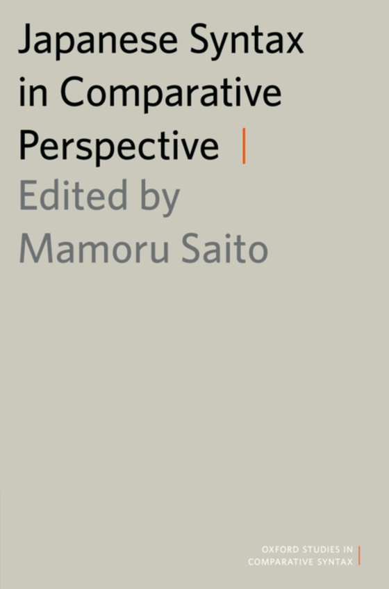 Japanese Syntax in Comparative Perspective (e-bog) af -