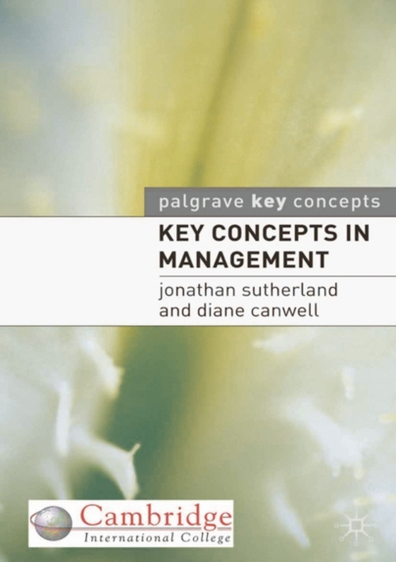 Key Concepts in Management (e-bog) af Jonathan Sutherland, Sutherland