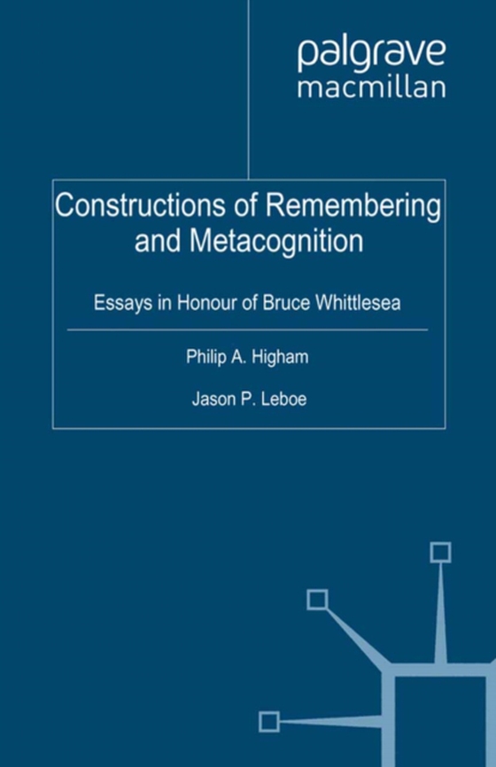 Constructions of Remembering and Metacognition (e-bog) af -