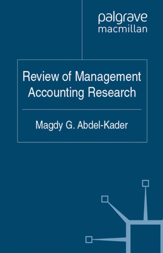 Review of Management Accounting Research (e-bog) af -