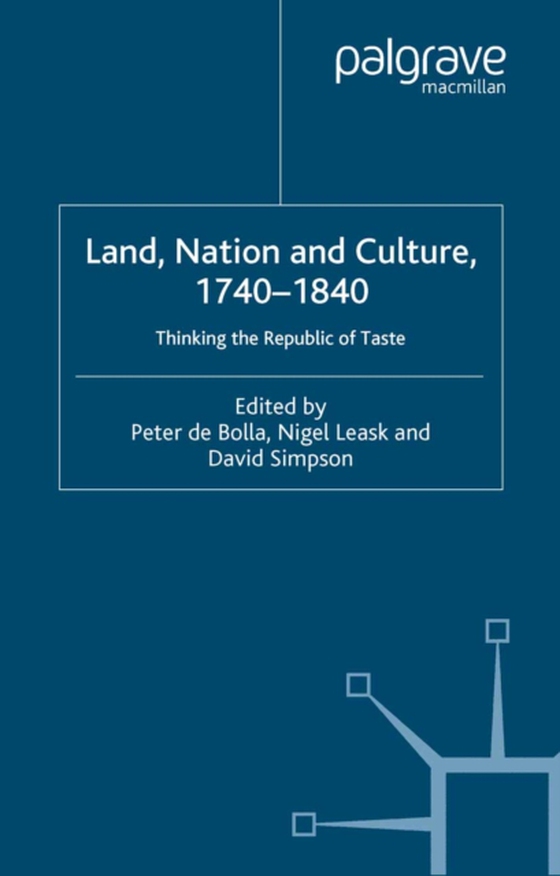 Land, Nation and Culture, 1740-1840 (e-bog) af -