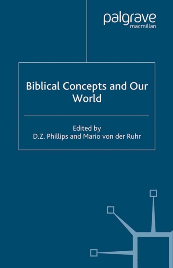 Biblical Concepts and our World