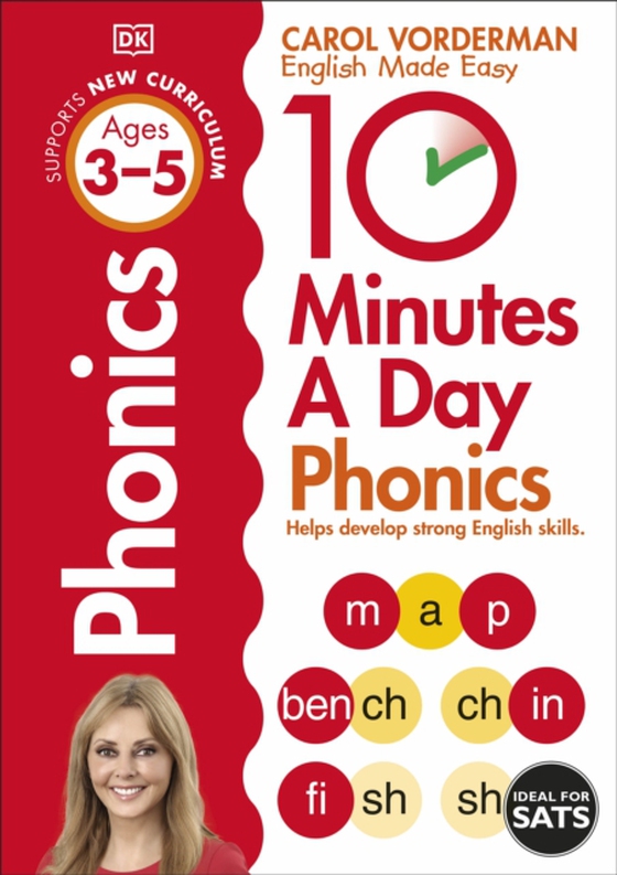 10 Minutes A Day Phonics, Ages 3-5 (Preschool) (e-bog) af Vorderman, Carol