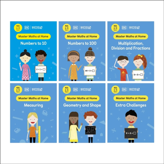 Maths No Problem! Collection of 6 Workbooks, Ages 4-6 (Key Stage 1) (e-bog) af Problem!, Maths No