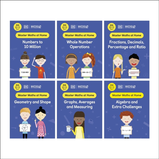 Maths No Problem! Collection of 6 Workbooks, Ages 10-11 (Key Stage 2) (e-bog) af Problem!, Maths No