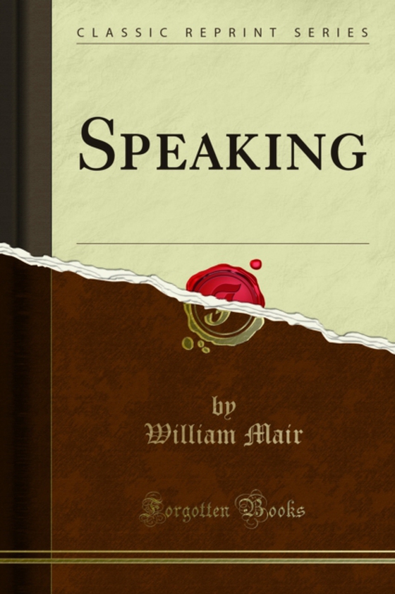 Speaking (e-bog) af Mair, William