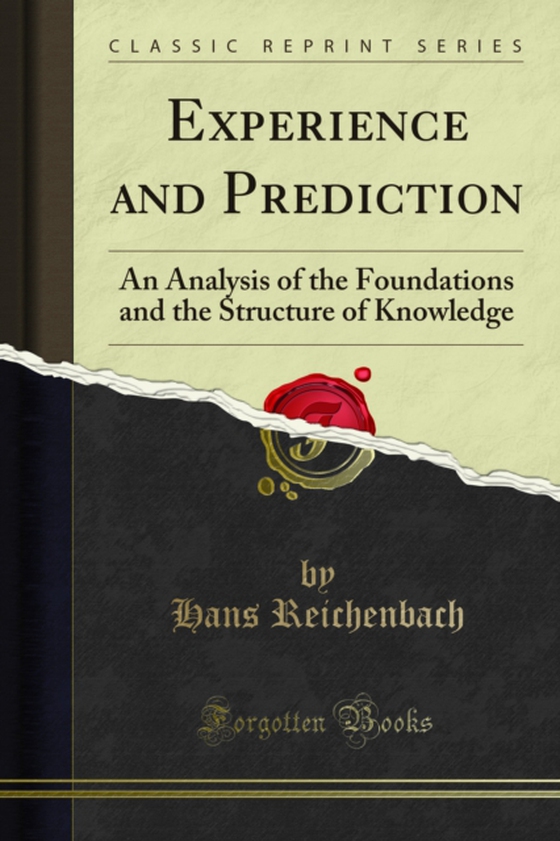 Experience and Prediction (e-bog) af Reichenbach, Hans