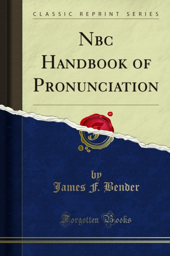 Nbc Handbook of Pronunciation (e-bog) af Bender, James F.