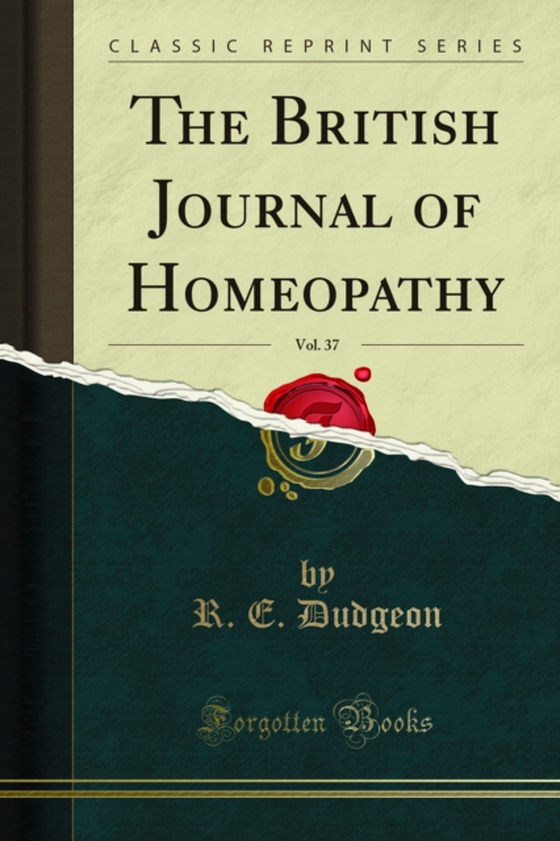 British Journal of Homeopathy (e-bog) af Hughes, Richard