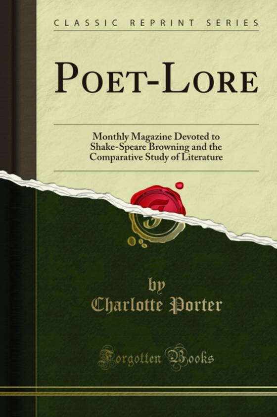 Poet-Lore (e-bog) af Clarke, Helen A.