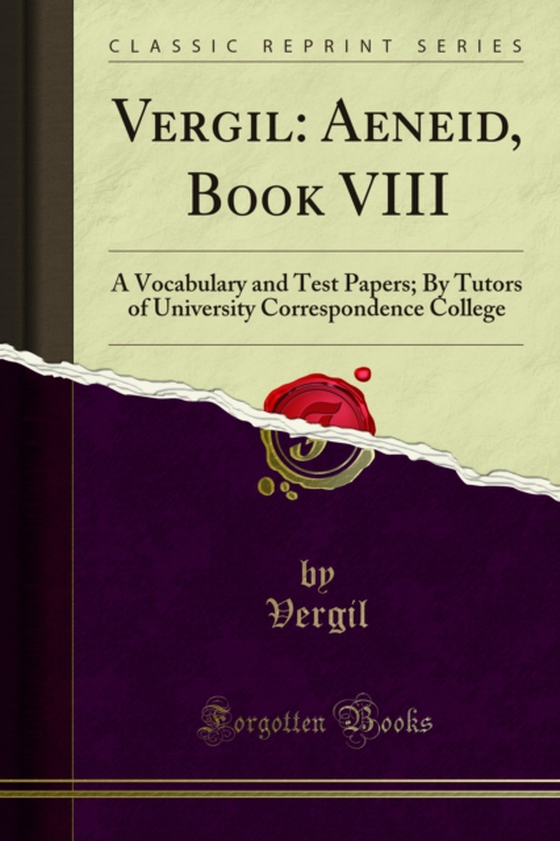 Vergil: Aeneid, Book VIII