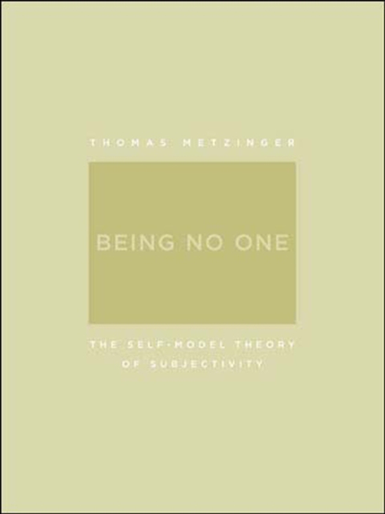 Being No One (e-bog) af Metzinger, Thomas