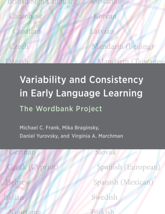 Variability and Consistency in Early Language Learning (e-bog) af Marchman, Virginia A.