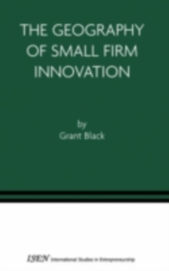 Geography of Small Firm Innovation