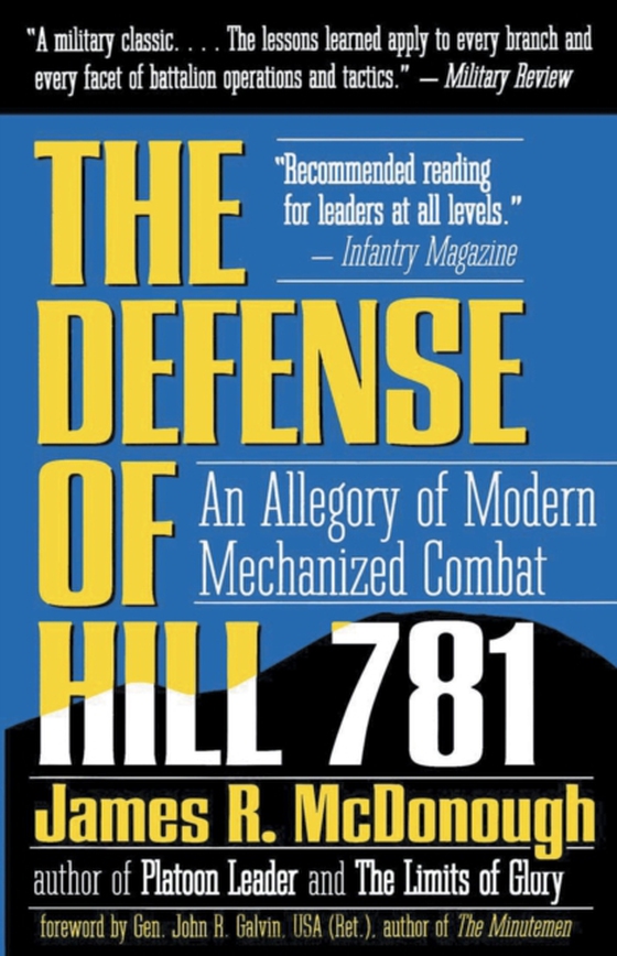 Defense of Hill 781 (e-bog) af McDonough, James R.