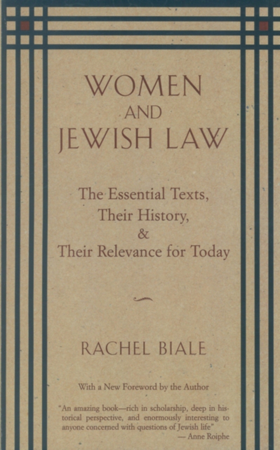 Women and Jewish Law (e-bog) af Biale, Rachel