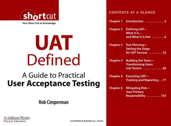 UAT Defined (e-bog) af Cimperman, Rob
