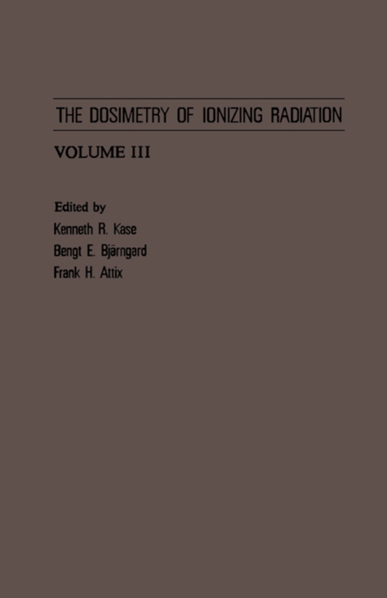 Dosimetry of Ionizing Radiation