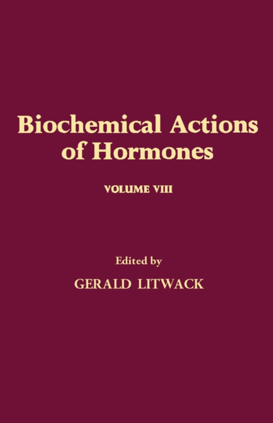 Biochemical Actions of Hormones V8 (e-bog) af -