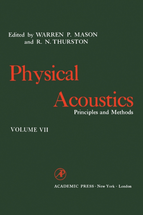 Physical Acoustics V7 (e-bog) af -