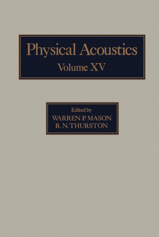 Physical Acoustics V15 (e-bog) af -