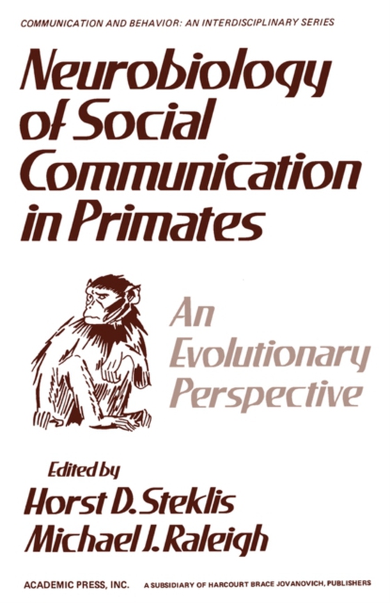 Neurobiology of Social Communication In Primates (e-bog) af -