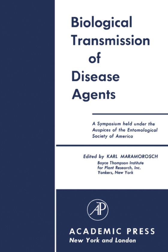 Biological Transmission of Disease Agents (e-bog) af -