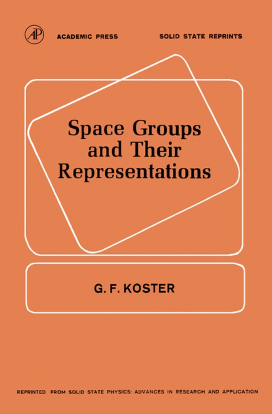 Space Groups and Their Representations (e-bog) af Koster, Gertjan