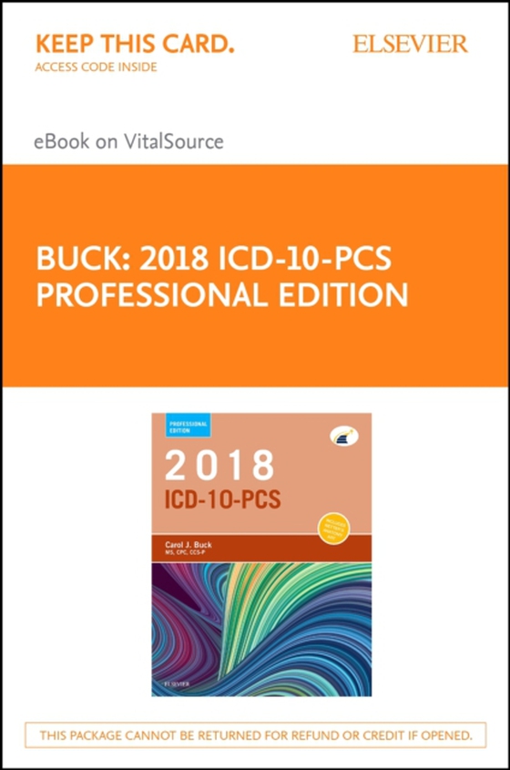 2018 ICD-10-PCS Professional Edition - E-Book (e-bog) af Buck, Carol J.