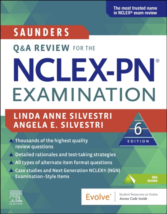 Saunders Q & A Review for the NCLEX-PN(R) Examination E-Book (e-bog) af Silvestri, Angela