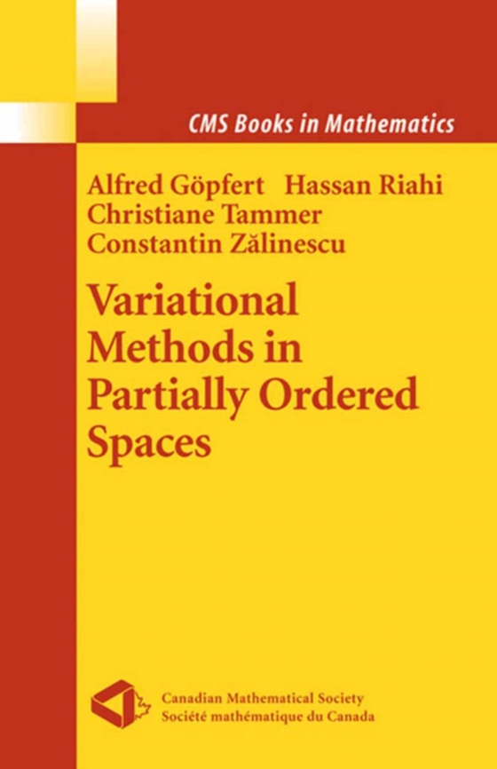 Variational Methods in Partially Ordered Spaces (e-bog) af Zalinescu, Constantin