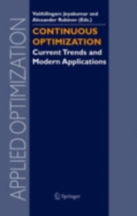 Continuous Optimization (e-bog) af -