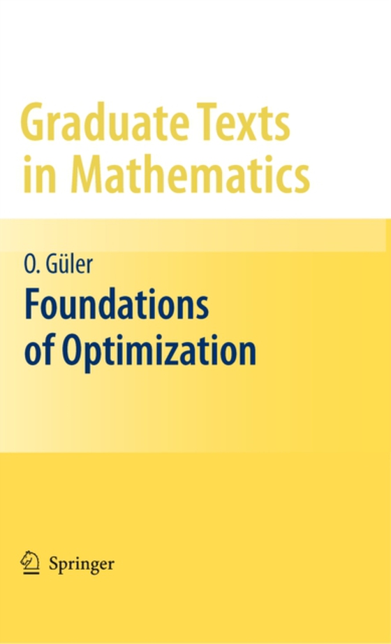 Foundations of Optimization (e-bog) af Guler, Osman