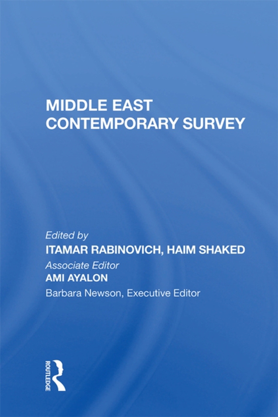 Middle East Contemporary Survey, Volume Xi, 1987 (e-bog) af Rabinovich, Itamar