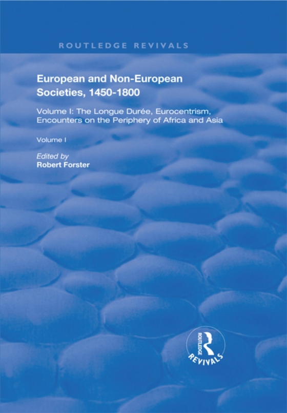 European and Non-European Societies, 1450-1800 (e-bog) af -