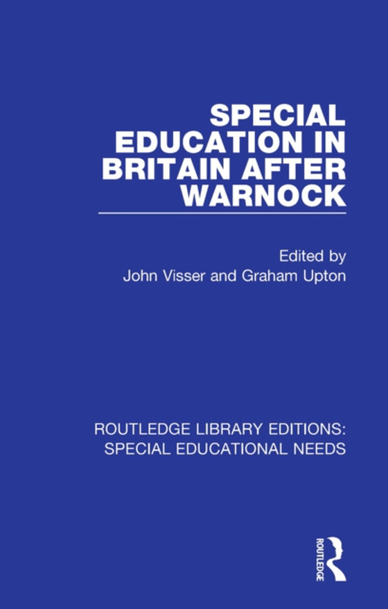 Special Education in Britain after Warnock