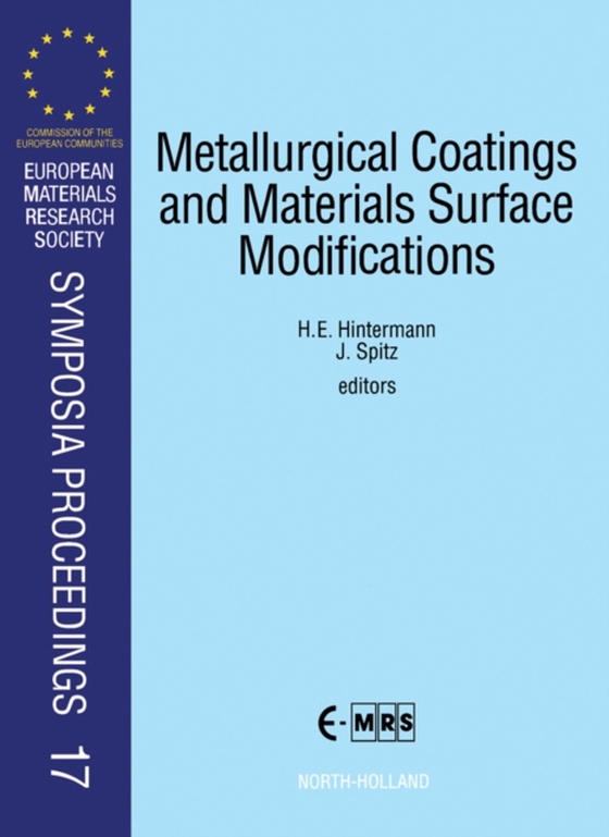 Metallurgical Coatings and Materials Surface Modifications (e-bog) af -