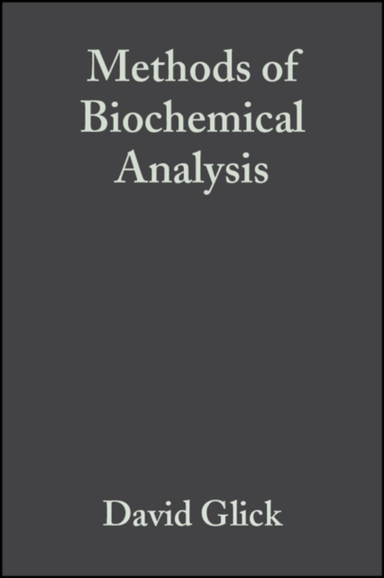 Methods of Biochemical Analysis (e-bog) af -