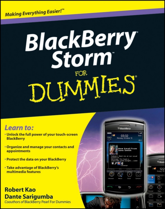 BlackBerry Storm For Dummies (e-bog) af Sarigumba, Dante