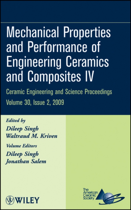 Mechanical Properties and Performance of Engineering Ceramics and Composites IV, Volume 30, Issue 2 (e-bog) af -