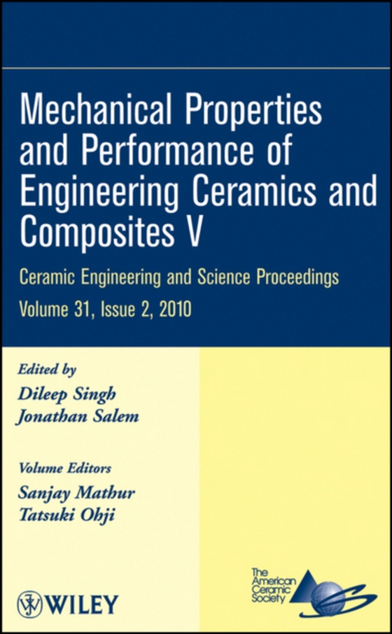 Mechanical Properties and Performance of Engineering Ceramics and Composites V, Volume 31, Issue 2 (e-bog) af -