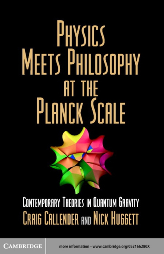 Physics Meets Philosophy at the Planck Scale