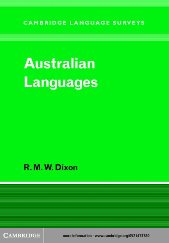 Australian Languages (e-bog) af Dixon, R. M. W.
