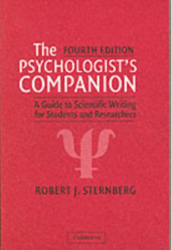 Psychologist's Companion (e-bog) af Sternberg, Robert J.