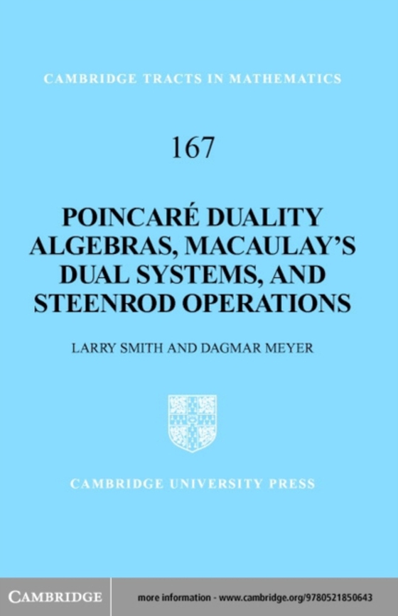 Poincare Duality Algebras, Macaulay's Dual Systems, and Steenrod Operations (e-bog) af Smith, Larry