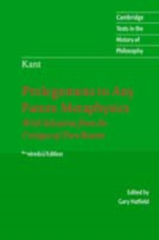 Immanuel Kant: Prolegomena to Any Future Metaphysics (e-bog) af Kant, Immanuel