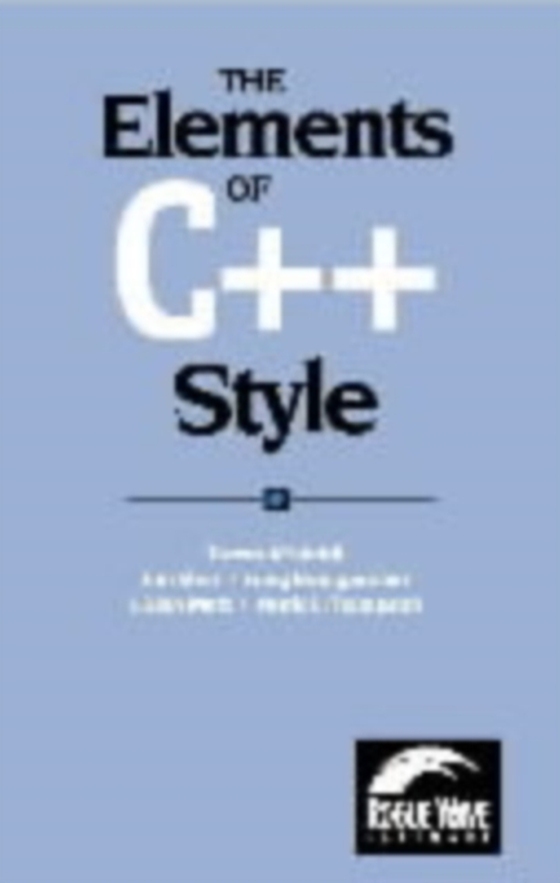 Elements of C++ Style (e-bog) af Xiaoping, Luo